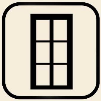 Fenster im Huehnerstall