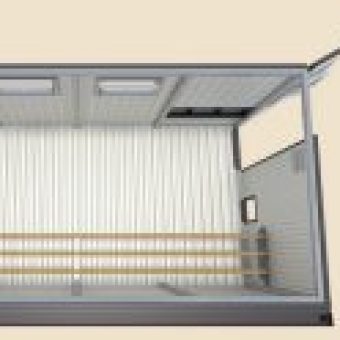 Huehnerstall DUO Vario