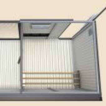 Huehnerstall DUO VISTA VARIANTE A