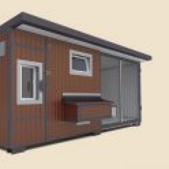 Huehnerstall DUO VISTA VARIANTE